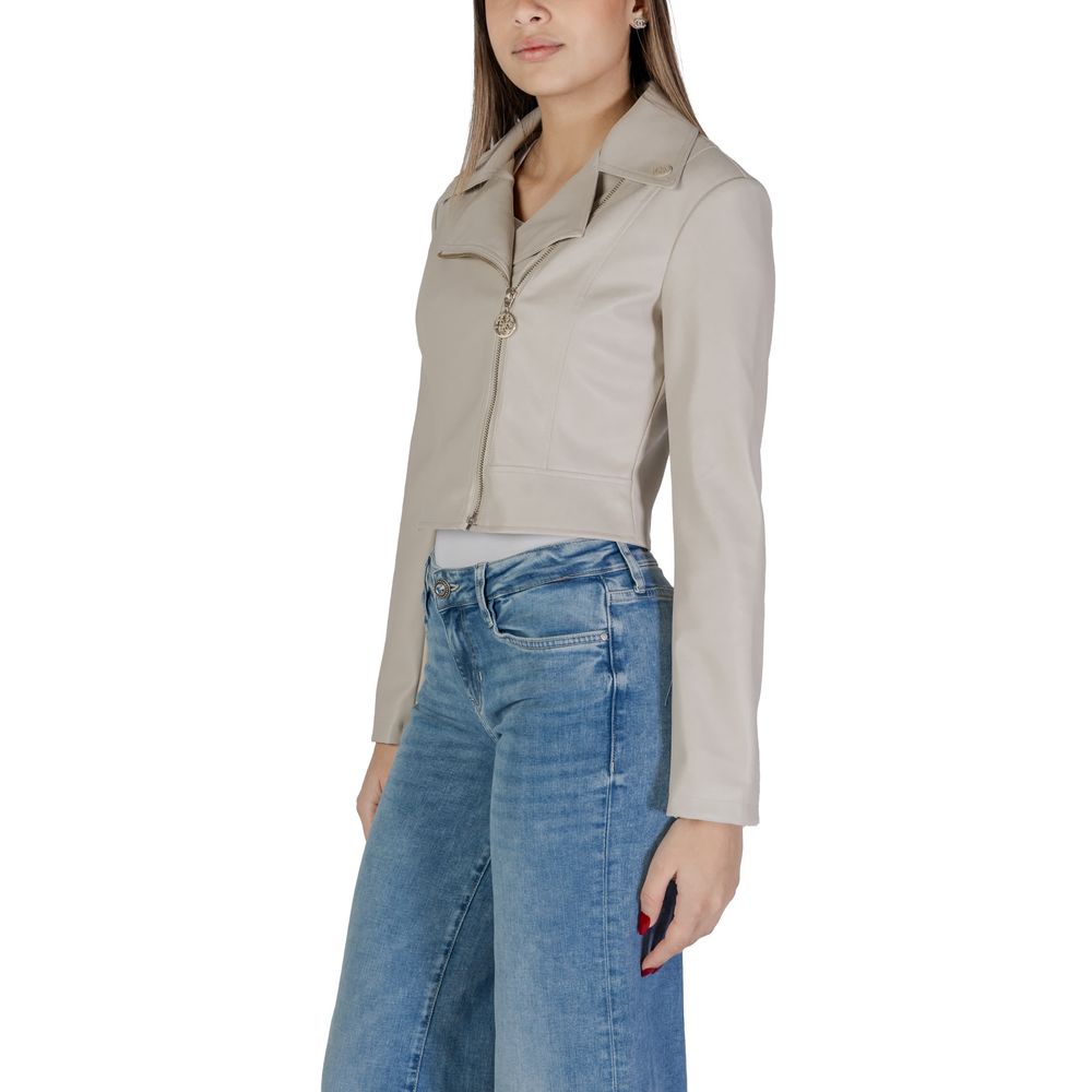 Guess Beige Polyethylen-Jacken &
